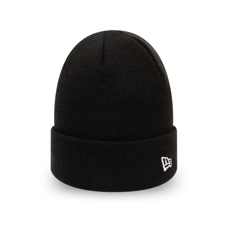 Gorras New Era Beanies Negros - New Era Essential Cuff 81563QDYG